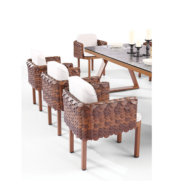 Manis Dining Set For Eight With Trolley