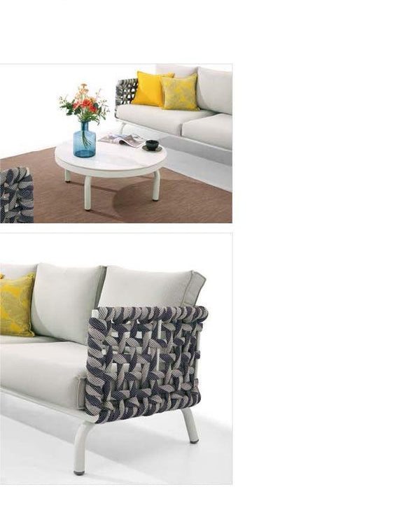 Aurora Sofa Set With Round Coffee Table