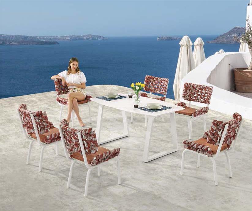 Aurora Dining Set For Six