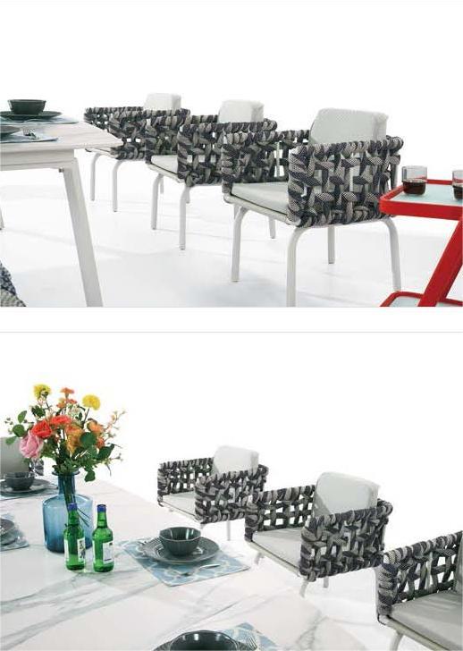 Aurora Dining Set For Eight With Trolley