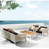 Orlando Sofa Set With 2 Club Chairs And Coffee Table