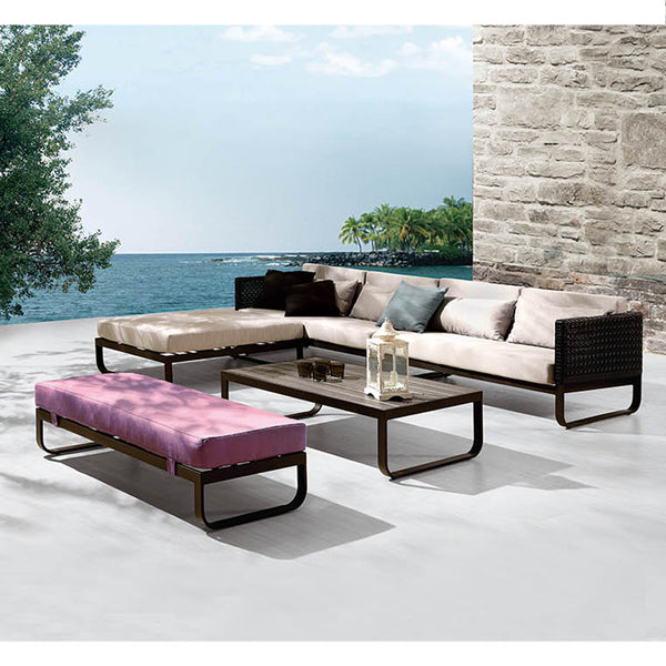 Orlando Sofa Set With Bench And Coffee Table