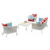 Fatsia Sofa Set With Coffee Table