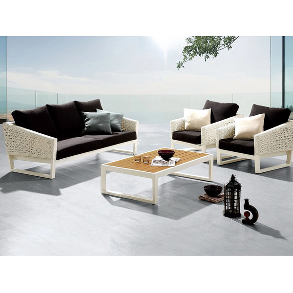 Cali Sofa Set With Rectangular Coffee Table