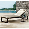 Cali Chaise Lounge With Side Round Table