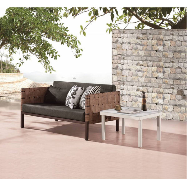 Asthina Loveseat With Coffee Table