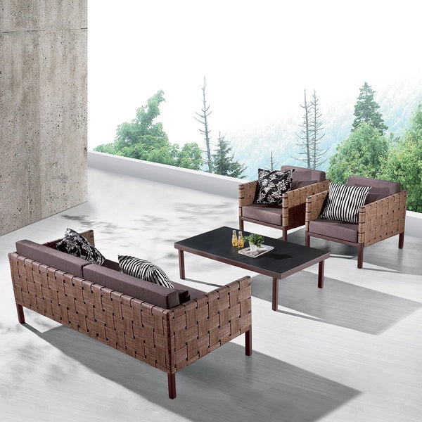 Asthina Sofa Set With Coffee Table