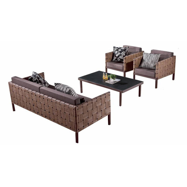 Asthina Sofa Set With Coffee Table