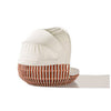 Apricot Round Daybed With Shade And Side Table