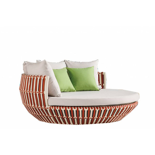 Apricot Round Daybed Low Back