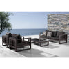 Amber Sofa Set For 5 With 2 Club Chair and Coffee Table