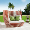 Apricot Round Daybed High Back