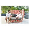 Apricot Round Daybed High Back