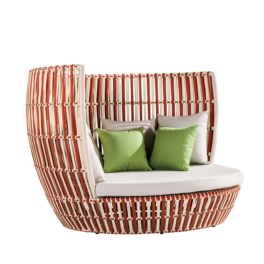 Apricot Round Daybed High Back