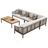 Hyacinth Sofa Set For 6 With Coffee Table