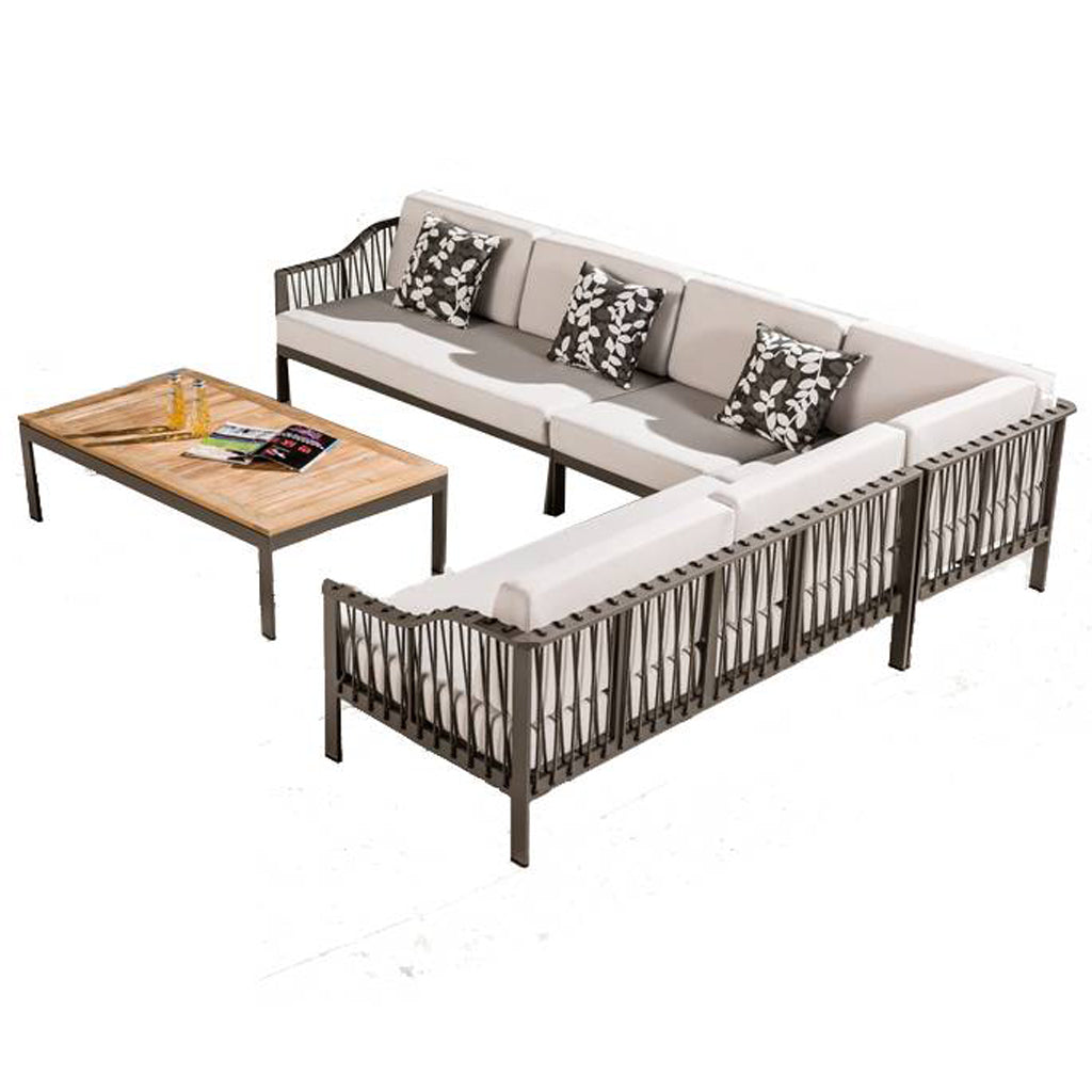 Hyacinth Sofa Set For 6 With Coffee Table