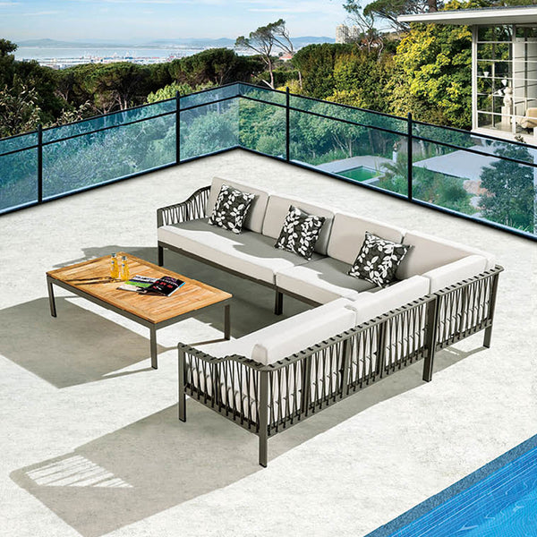 Hyacinth Sofa Set For 6 With Coffee Table