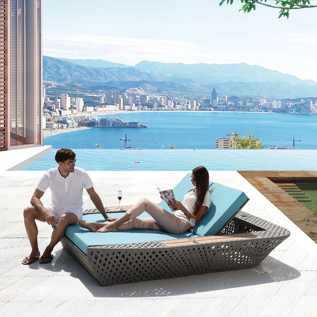 Verona Double Beach Bed