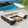 Provence 8 Seater Sofa Set With Coffee Table