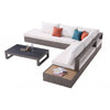 Edge Sectional Set With Built-In Side Table And Coffee Table