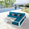 Edge Sofa Set For 5 With Round Coffee Table