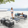 Dresdon Sofa Set With Two Club Chairs
