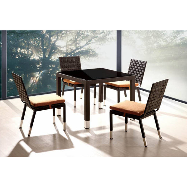 Taco Dining Set for 4 With Side Chairs