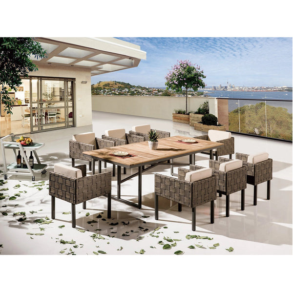 Asthina Dining Set For 8 With Cushions