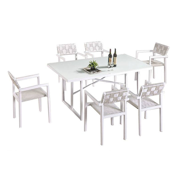 Asthina Dining Set For 6 With Arms