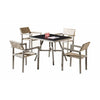 Asthina Outdoor Dining Set For 4