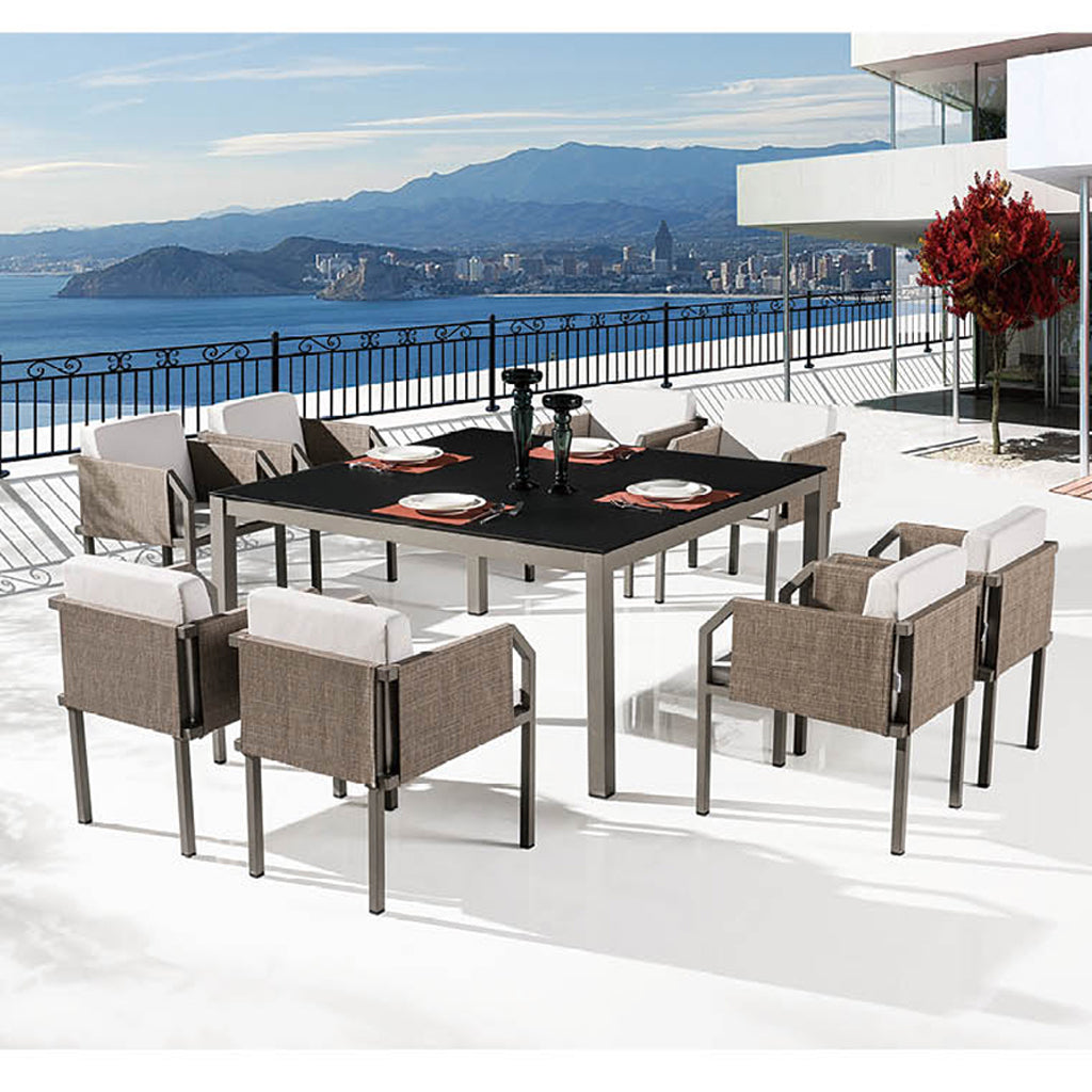 Barite Dining Set For 8