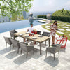Florence Dining Set For 8 With Trolley