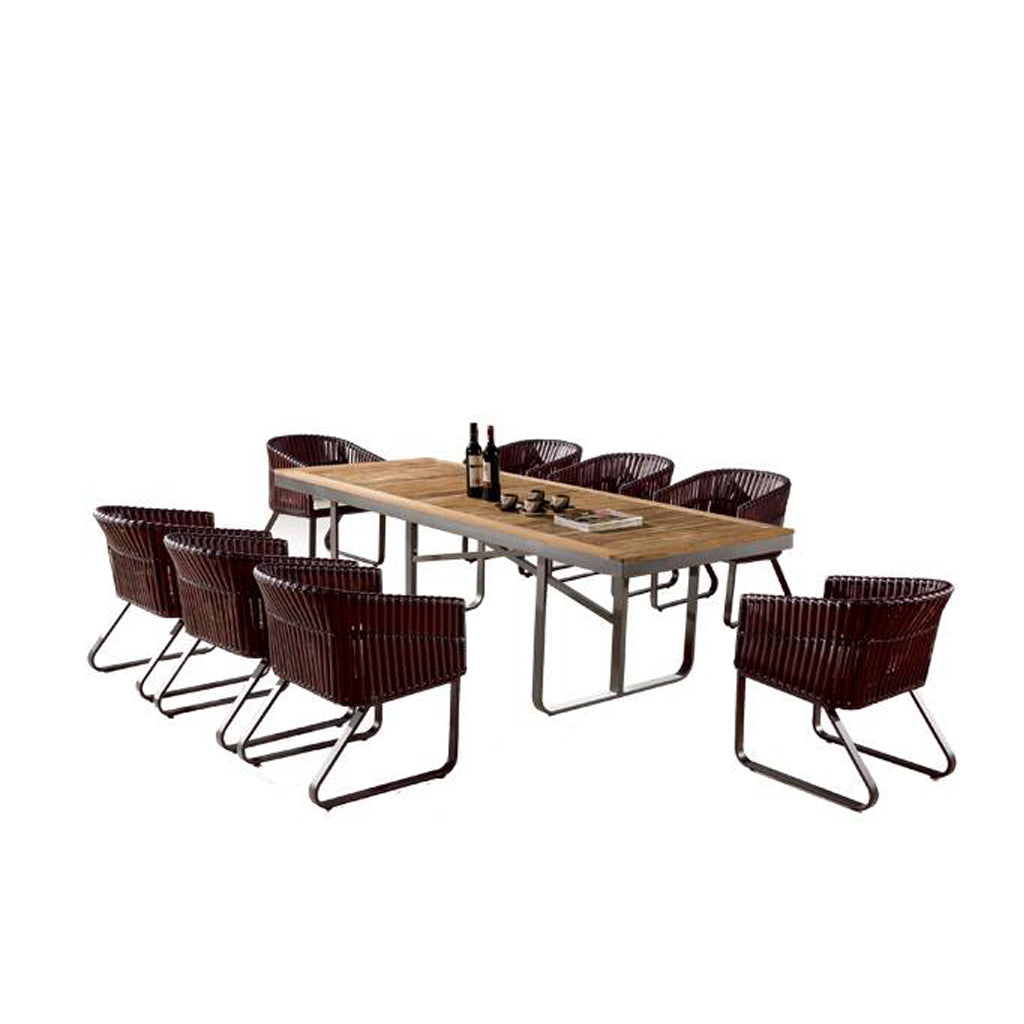 Apricot Dining Set For 8