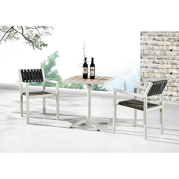Garnet Seating Set For 2 With Square Coffee Table