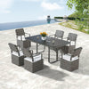 Edge Dining Set For 6