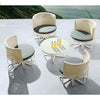 Orlando Round Seating Set For 4 With Coffee Table