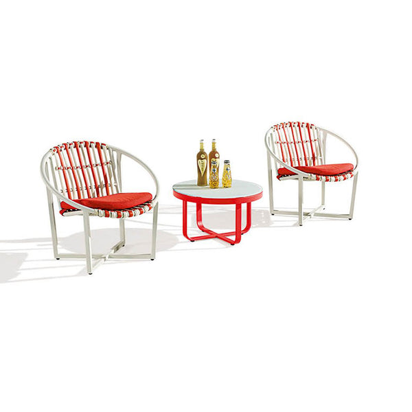 Apricot Outdoor Seating Set For 2