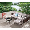 Kitaibela Sofa Set For 5 With Round Chair And Coffee Table