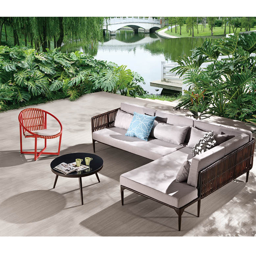 Kitaibela Sofa Set For 5 With Round Chair And Coffee Table
