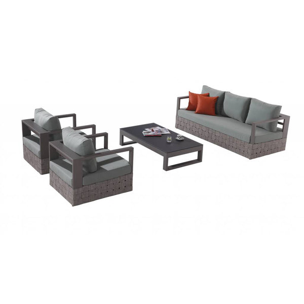 Edge Sofa Set With Coffee Table