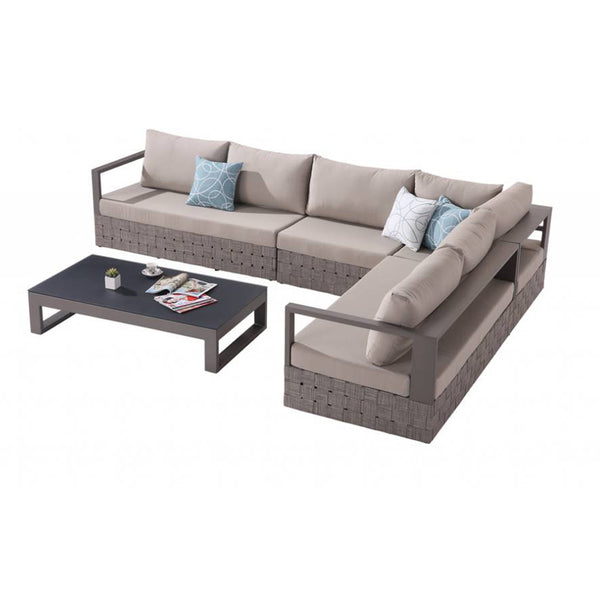 Edge Sofa Set For 6 With Coffee Table
