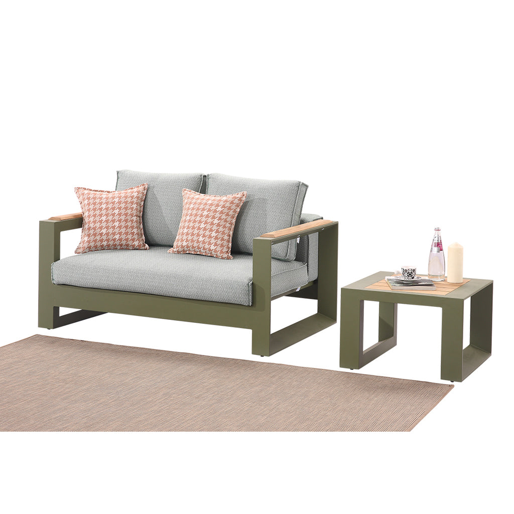 Burano Loveseat With Coffee Table
