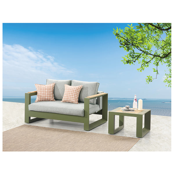 Burano Loveseat With Coffee Table