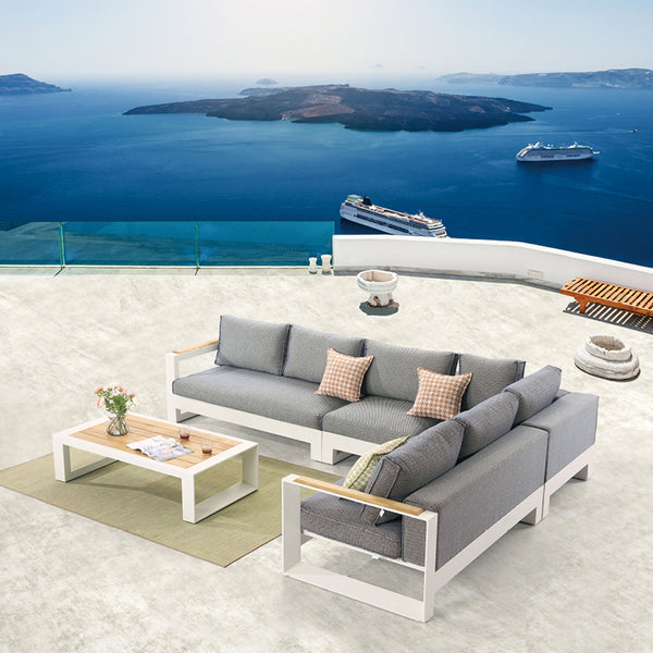 Burano Sectional Set With Coffee Table