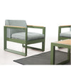 Burano Sofa Set For 4 With 2 Club Chair and Coffee Table