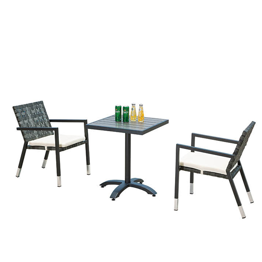 Taco Square Dining Set For 2