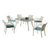 Fatsia Dining Set With Round Table
