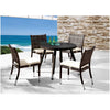 Fatsia Dining Set With Round Table and Armless Chairs