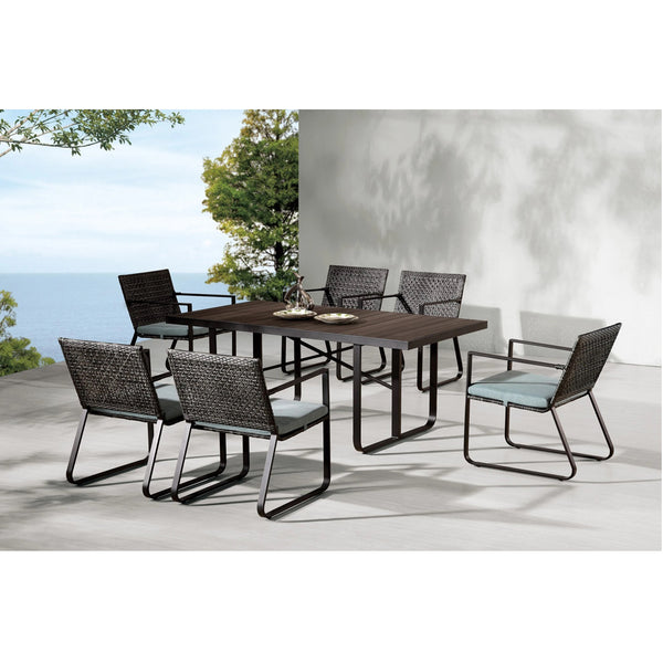 Orlando Dining Set For 6 With Arms