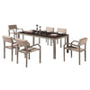 Barite Dining Set For 6 With Arms